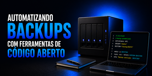 Automatizando backups com ferramentas de código aberto