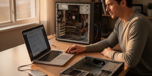Como fazer backup antes de substituir um HD?