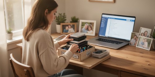 Como fazer backup dos arquivos de casa?