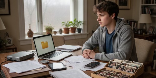 Quais arquivos devem fazer parte do backup residencial?