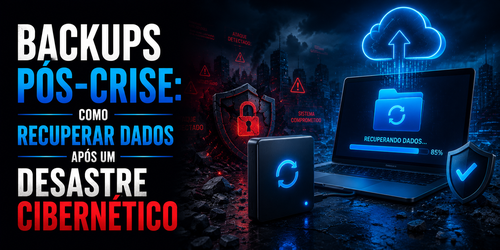 Backups pós-crise: Como recuperar dados após um desastre cibernético