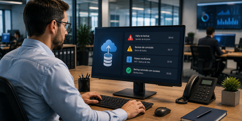 Como armazenar backups fora da empresa?
