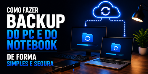 Como fazer backup do PC e do notebook de forma simples e segura