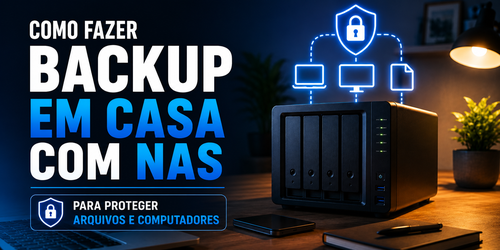 Como fazer backup em casa com NAS para proteger arquivos e computadores