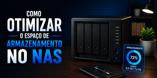 Como otimizar o espaço de armazenamento no NAS