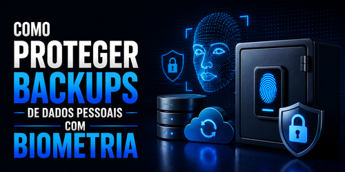 Como proteger backups de dados pessoais com biometria