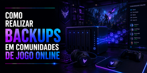 Como realizar backups em comunidades de jogo online