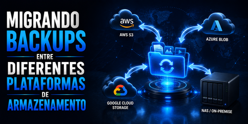 Migrando backups entre diferentes plataformas de armazenamento
