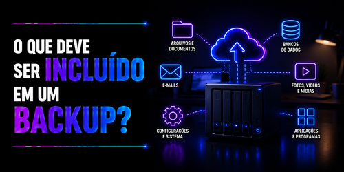 O que deve ser incluído em um backup?