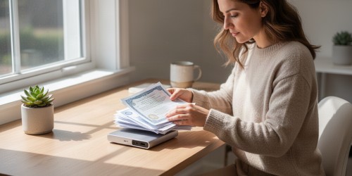 Onde guardar o backup dos documentos pessoais?