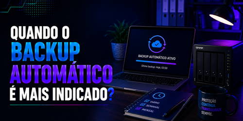 Quando o backup automático é mais indicado?