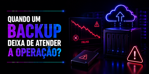 Quando um backup deixa de atender a operação?