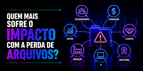 Quem mais sofre impacto com perda a de arquivos?